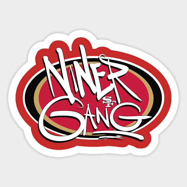 Niner Gang Sticker by salohman